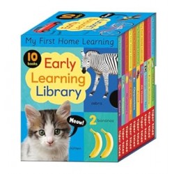 Early Learning Library: 10 Books! (My First Home Learning) by Tiger Tales -Board book 