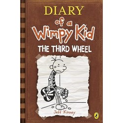 Diary of a Wimpy Kid: The Third Wheel (Book 7) by Jeff Kinney- Paperback