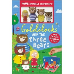 Goldilocks and the Three Bears by Make Believe Ideas Ltd. , Clare Fennell- Hardback