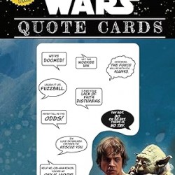 Star Wars Quote Cards by Editors of Thunder Bay Press- Paperback Sticker Book 