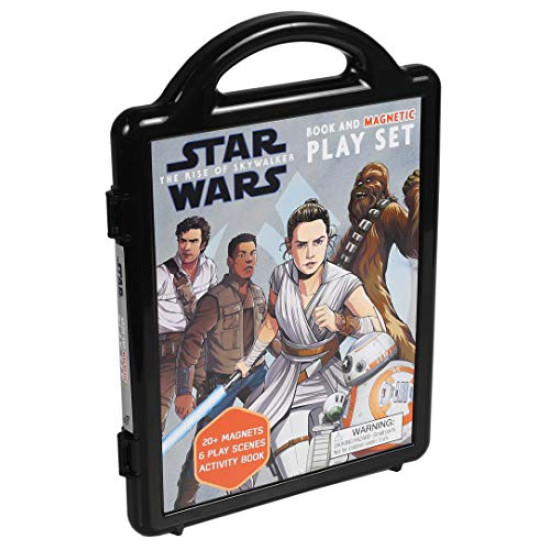 Star Wars: The Rise of Skywalker Book and Magnetic Play Set-Activity Set