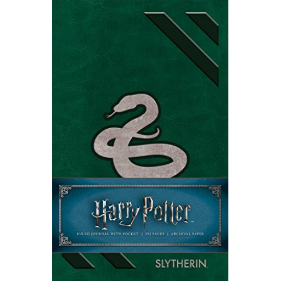 Harry Potter: Slytherin Ruled Pocket Journal by Hardcover