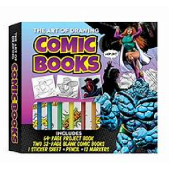 The Art of Drawing Comic Books by Aaseng, Maury Berry, Bob Campbell, Jim -Activity Set