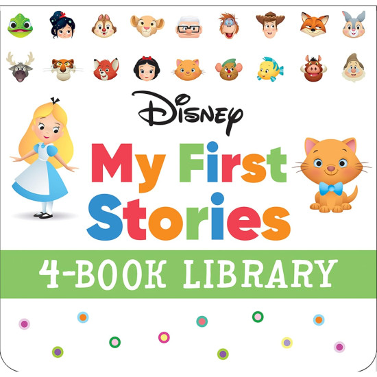 Disney My First Stories 4 Book Set - PI Kids -Hardcover 