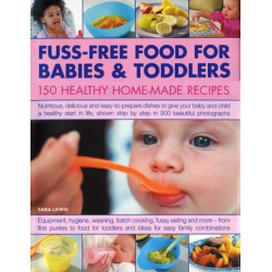 Healthy Home-Made  Food  For Babies & Toddlers: 150 Tasty Fuss-Free Food for Babies and Toddlers by Sara Lewis  Hardcover 