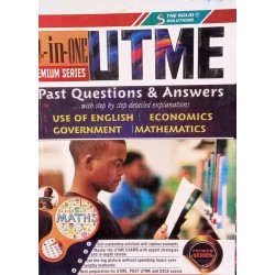 UTME Past Questions With Detailed Answers - Government & Mathematics (4 in 1 Premium Series) 
