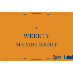 Weekly Membership by Spine and label