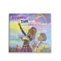 Kesandu and Tari and the Candyfloss Cloud by JacQui Iman - Hardback