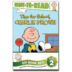 Time for School, Charlie Brown (Ready-to-Read 6 Book Set) by Charles M. Schulz - Paperback