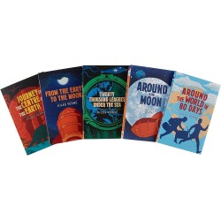 The Classic Jules Verne Collection (5 Book Boxed Set) by Jules Verne - Paperback