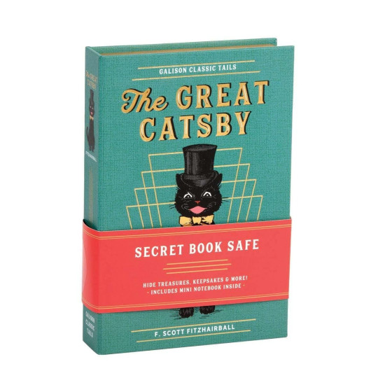 The Great Catsby Book Safe (Galison Classic Tales) by Galison