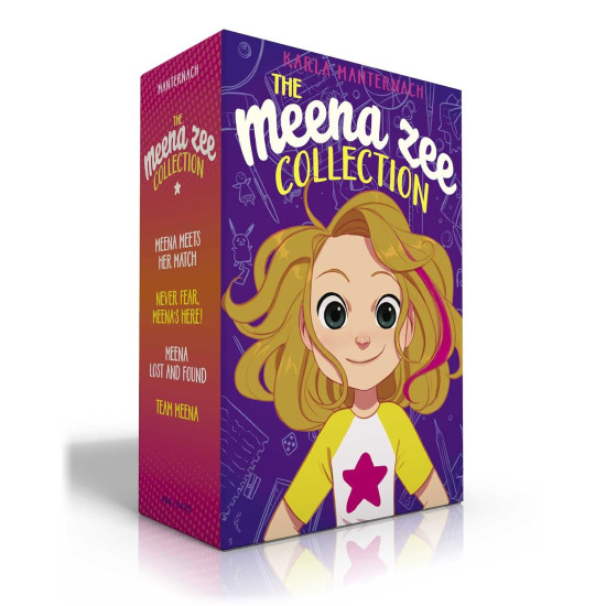 The Meena Zee Collection (Meena Meets Her Match/Never Fear, Meena's Here/Meena Lost and Found/Team Meena) by Manternach, Karla-Boxed Set Hardcover