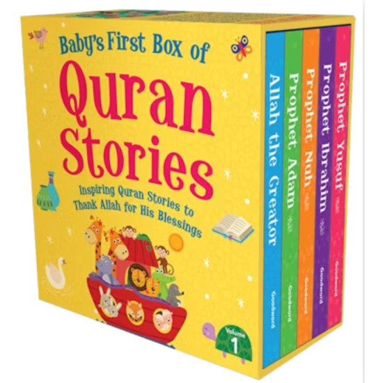 Baby’s First Box of Quran Stories - 1 By Saniyasnain Khan