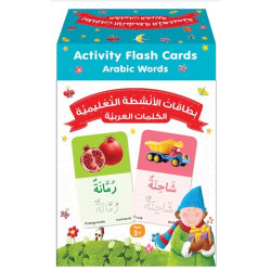 Arabic Words Activity Flash Cards By Saniyasnain Khan-Boxed Pack