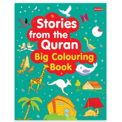 Stories from the Quran Big Colouring Book (4 Colour) By Saniyasnain Khan