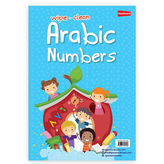 Wipe-Clean Arabic Numbers By Saniyasnain Khan