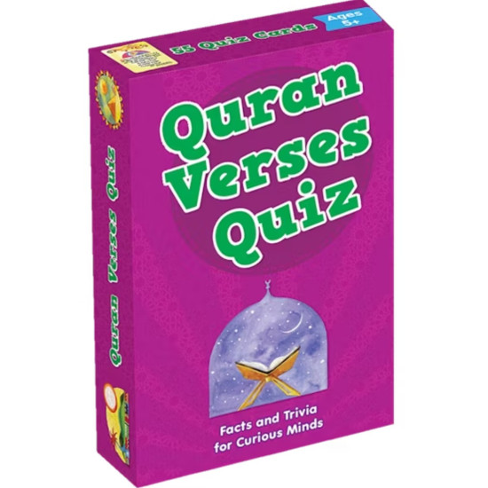 Quran Verses Quiz Card By Saniyasnain Khan