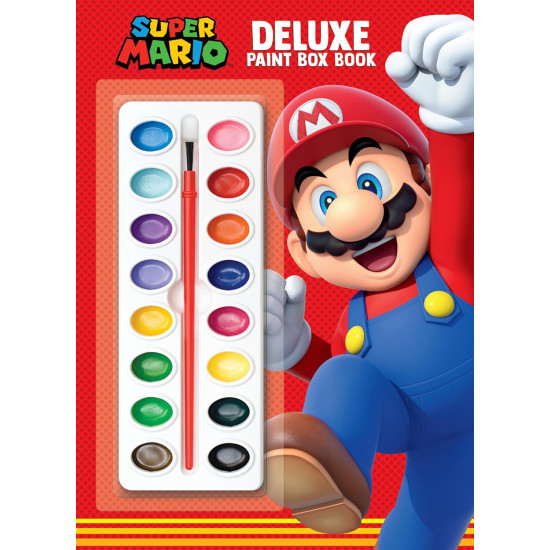 Super Mario Deluxe Paint Box Book (Nintendo) by Foxe, Steve-	Paperback
