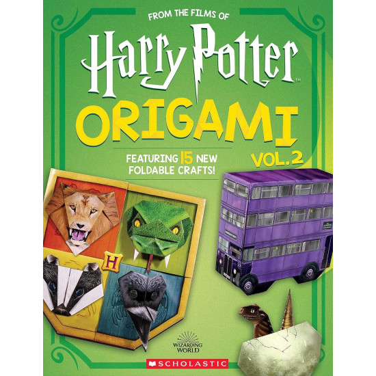 Harry Potter Origami Volume 2 (Harry Potter) by Scholastic- Paperback