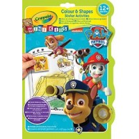 Paw Patrol Colour and Shapes Activity Book