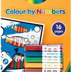 Crayola Color by Numbers Generic Version Coloring Book