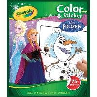Crayola Frozen Color & Sticker Books