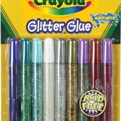 Glitter Glue x 9 Crayola