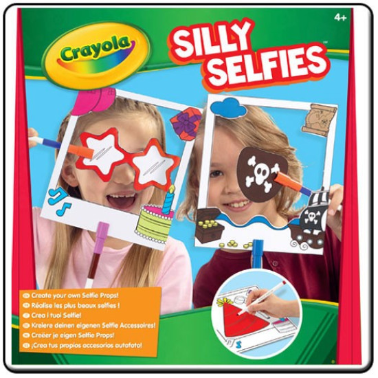 Silly Selfie Photo Kit -Crayola Silly Selfie Photo Kit -Crayola