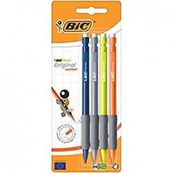 BIC Matic Fun Comfort Mechanical Pencil Set - Pack of 4 