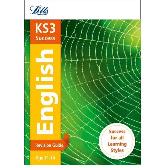 Letts KS3 Success English Revision Guide (Age 11-14) by Nick Barber Paperback