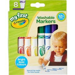 Minikids Markers by Crayola 8 Pieces
