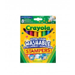 Crayola Ultra-Clean Washable Stampers X 8