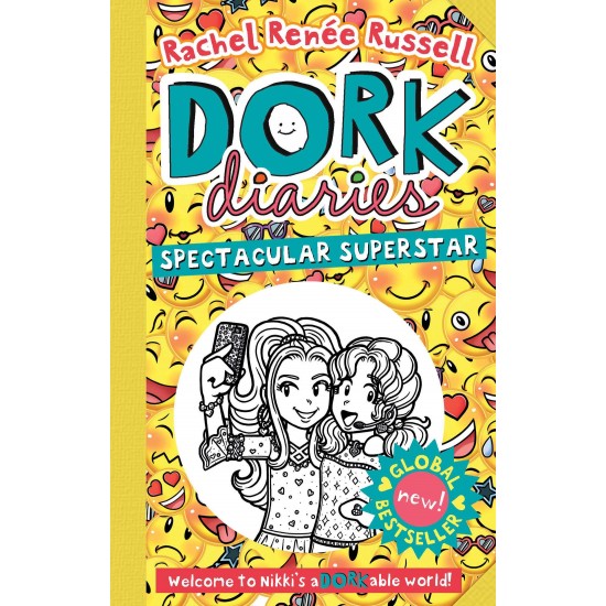 Spectacular Superstar (Dork Diaries, Bk. 14) by Rachel Renée Russell - Hardback