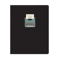 Vintage Typewriter Deluxe Spiral Notebook by Galison 