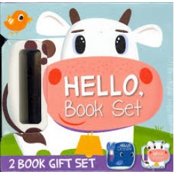Hello Book Set (2 Book Gift Set - Ocean, Farm)- Board Book Set