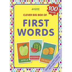 First Words: Memory Flash Cards (Clever Big Box Of)  by Sergeeva, Masha (Ilt)