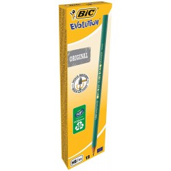 BIC Ecolutions Evolution 650 HB Pencil (Pack of 12)