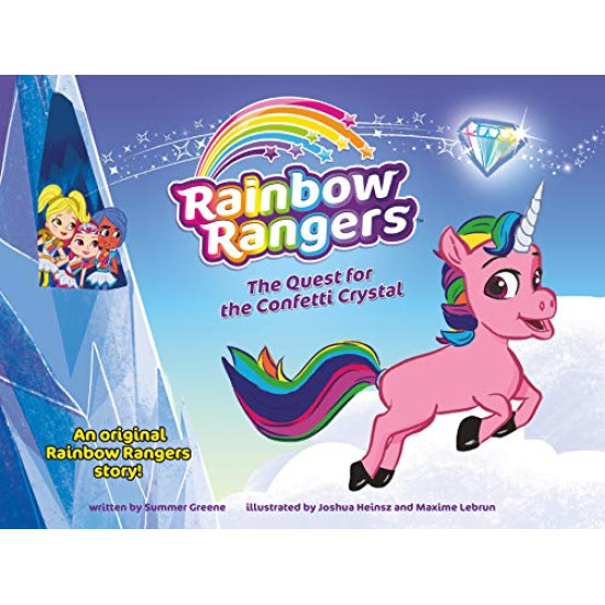 The Quest for the Confetti Crystal (Rainbow Rangers) by Greene, Summer -Hardcover The Quest for the Confetti Crystal (Rainbow Rangers) by Greene, Summer -Hardcover