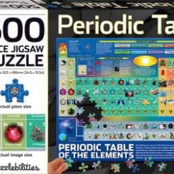 Periodic Table: 500 Piece Jigsaw Puzzle (Puzzlebilities)