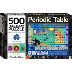 Periodic Table: 500 Piece Jigsaw Puzzle (Puzzlebilities)
