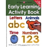 Early Learning Activity Book (Wipe Clean) by Priddy, Roger