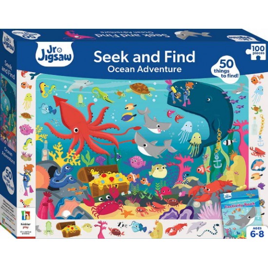 Ocean Adventure 100 Piece Junior Jigsaw (Seek and Find)