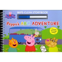 Peppa's ABC Adventure (Peppa Pig, Wipe-Clean Storybook)