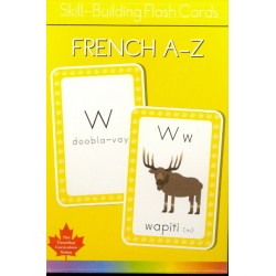 French A-Z Skill Building Flash Cards (Canadian Curriculum Series)