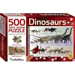Dinosaurs: 500 Piece Jigsaw Puzzle (Puzzlebilities)