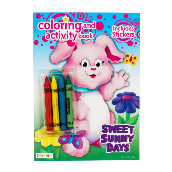 Sweet Sunny Days Coloring and Activity Book by Bendon Publishing - Paperback Sweet Sunny Days Coloring and Activity Book by Bendon Publishing - Paperback