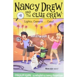 Lights, Camera ... Cats! (Nancy Drew and the Clue Crew, Bk 8) by Keene, Carolyn-Paperback