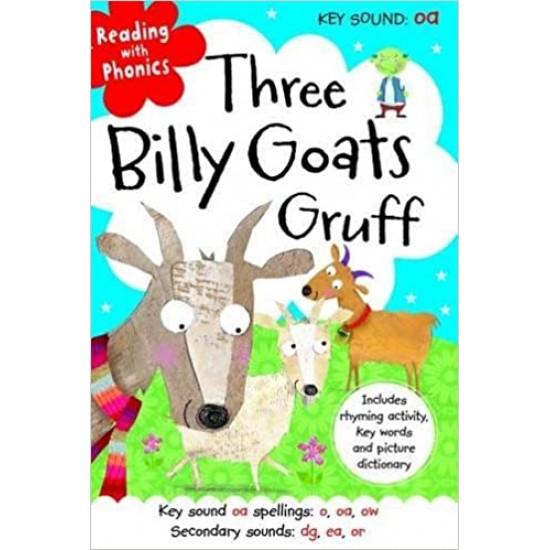 Three Billy Goats Gruff (Reading with Phonics) by Clare Fennell - Hardcover