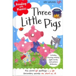 Three Little Pigs (Reading with Phonics) by Clare Fennell - Hardcover