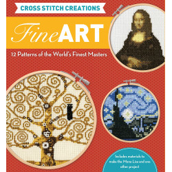 Cross Stitch Creations: Fine Art: 12 Patterns from the World's Finest Masterpieces by John Lohman - Paperback